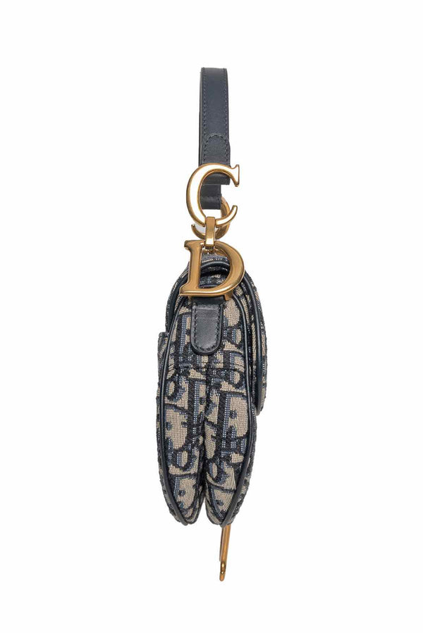 Christian Dior 2019 Mini Oblique Saddle Bag