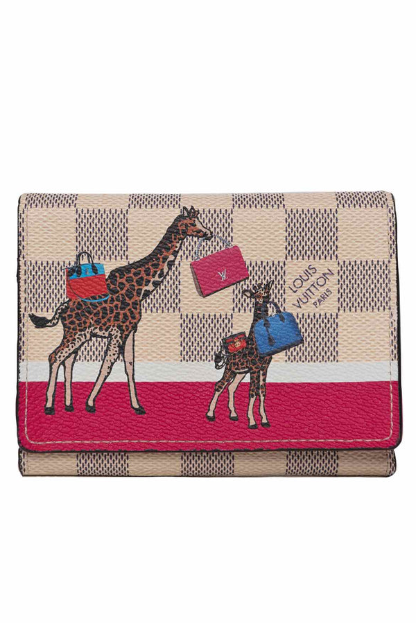 Louis Vuitton Damier Azur Victorine Giraffe Wallet