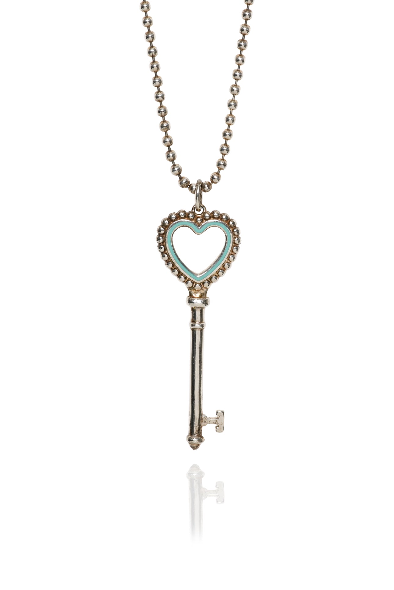 希少✨Karl's Secrets / Tiffany Cooper パリ購入品 Tiffany & Co Size Heart Key Necklace - Luxury Used Designer