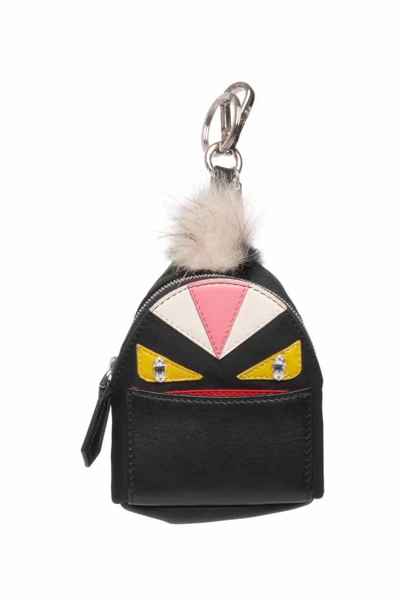 Fendi Monster Mini Backpack Charm - Luxury Used Designer Jewelry