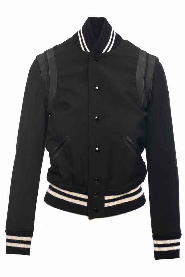 Saint Laurent Size 36 2015 Teddy Bomber Jacket