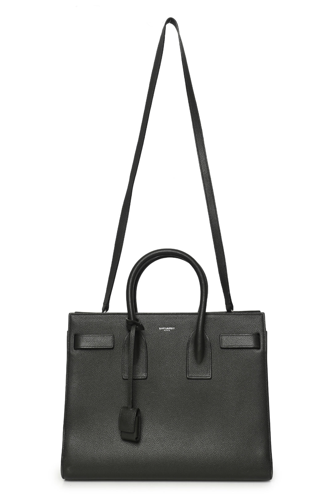 Saint Laurent 2015 Small Grained Leather Sac De Jour Tote