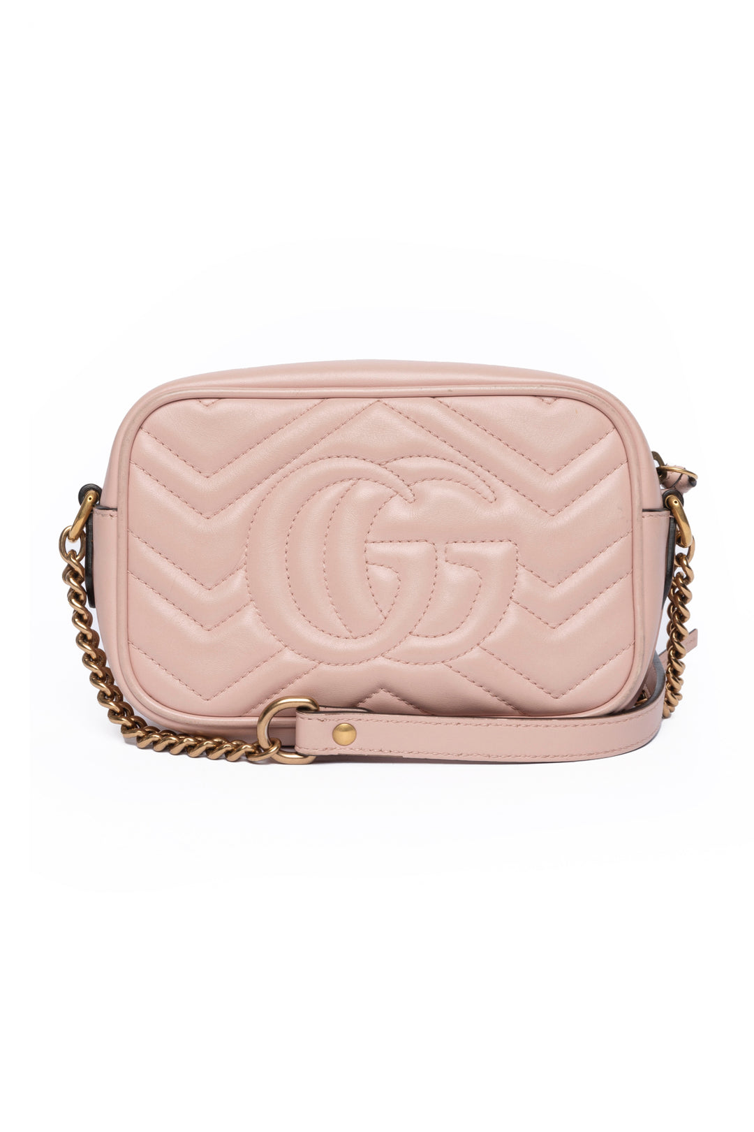 Gucci Mini GG Marmont MatelassÃ© Camera Bag