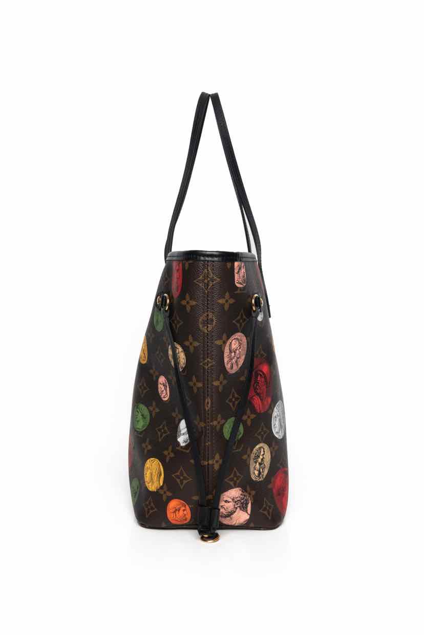 Louis Vuitton x Fornasetti Monogram Cameo Neverfull Bag