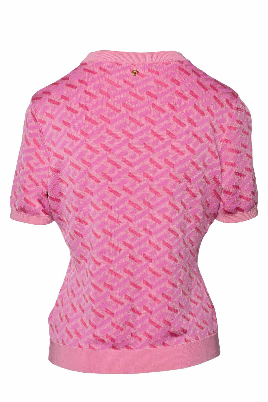 Versace Size 12 La Greca Jacquard Tops
