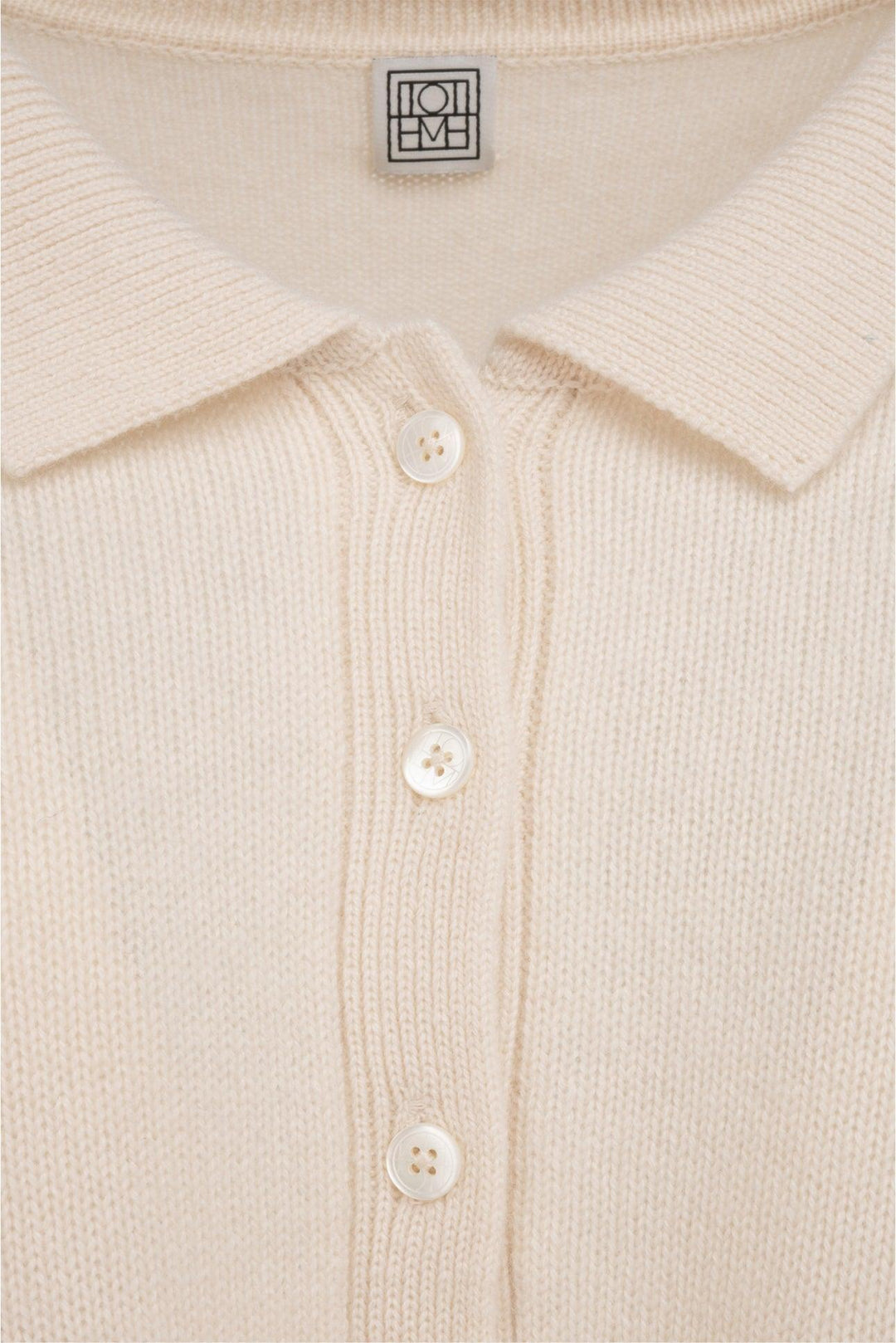 Toteme Size S Polo Shirt Cashmere Knit Sweater