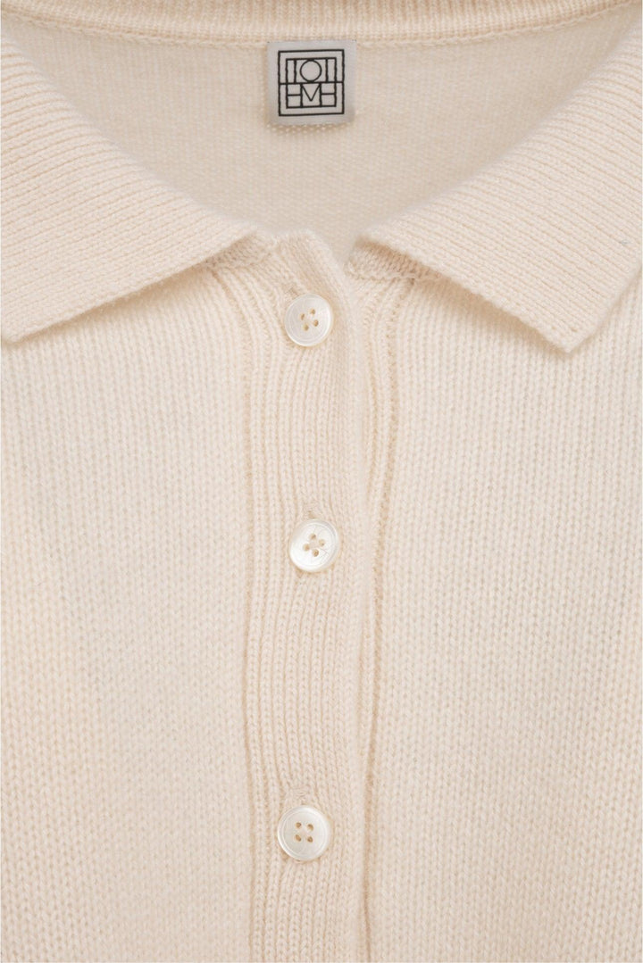 Toteme Size S Polo Shirt Cashmere Knit Sweater