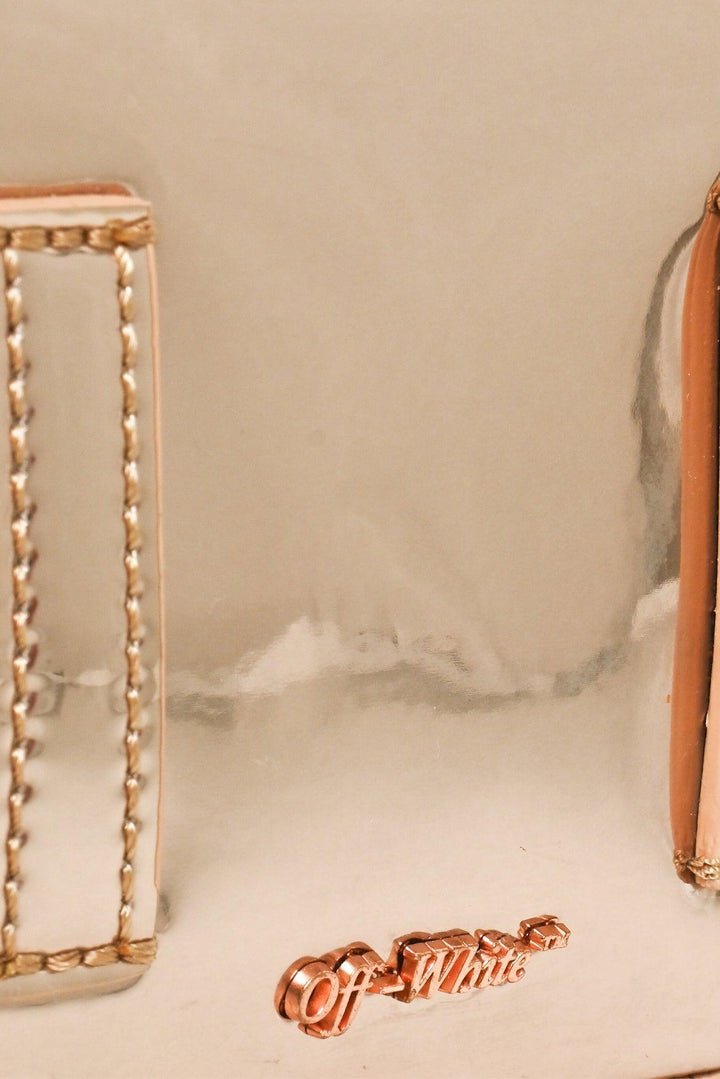 Off White Mirror Baby Flap Bag