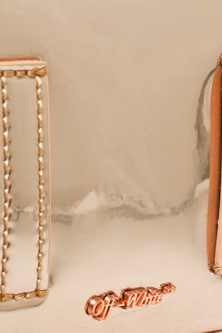 Off White Mirror Baby Flap Bag