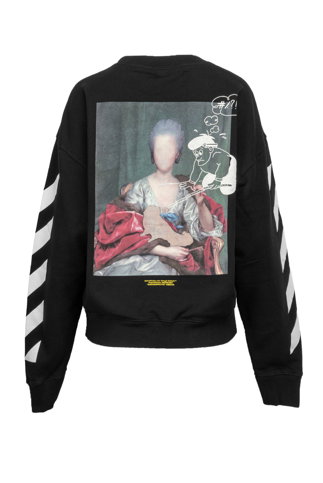 Off White Size M Diag Mariana De Silva Crewneck