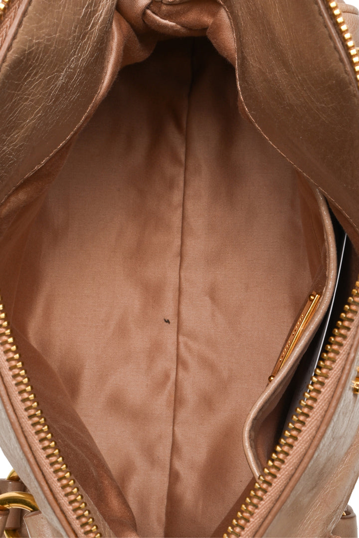Miu Miu Vitello Lux Bow Bag
