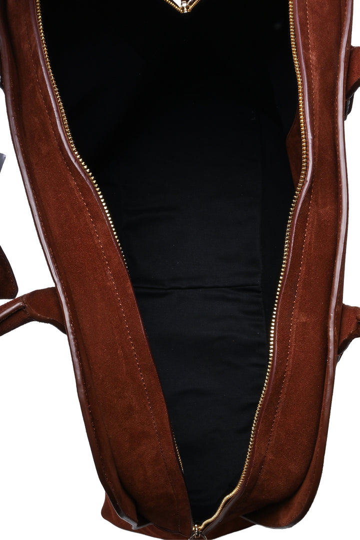Reformation Oversized Suede Seraphina Tote