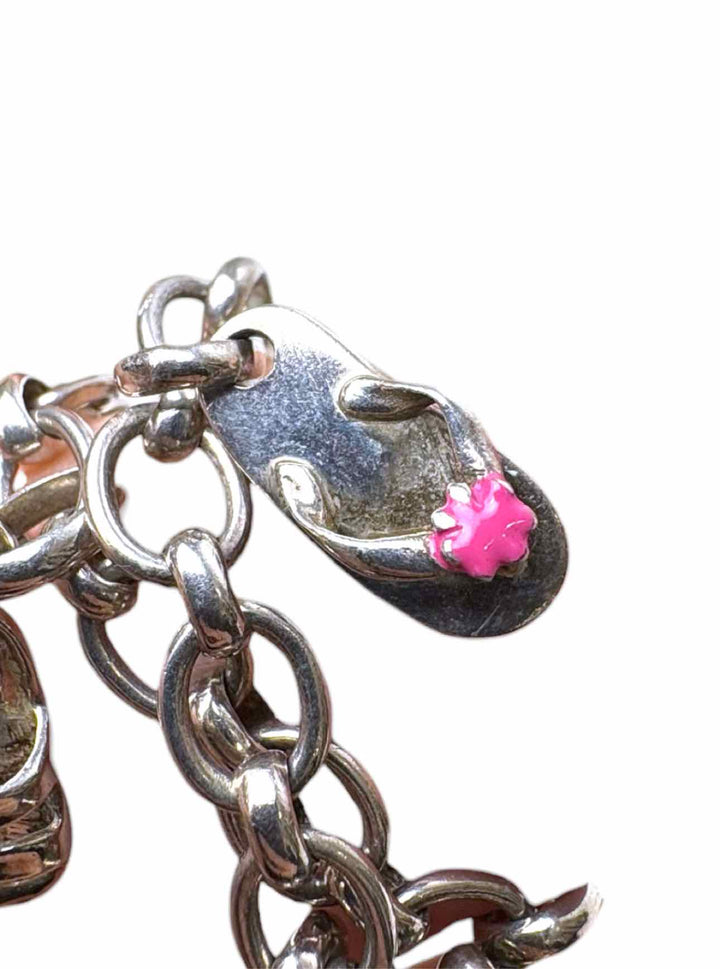 Links of London Silver Shoe Charm Bracelet