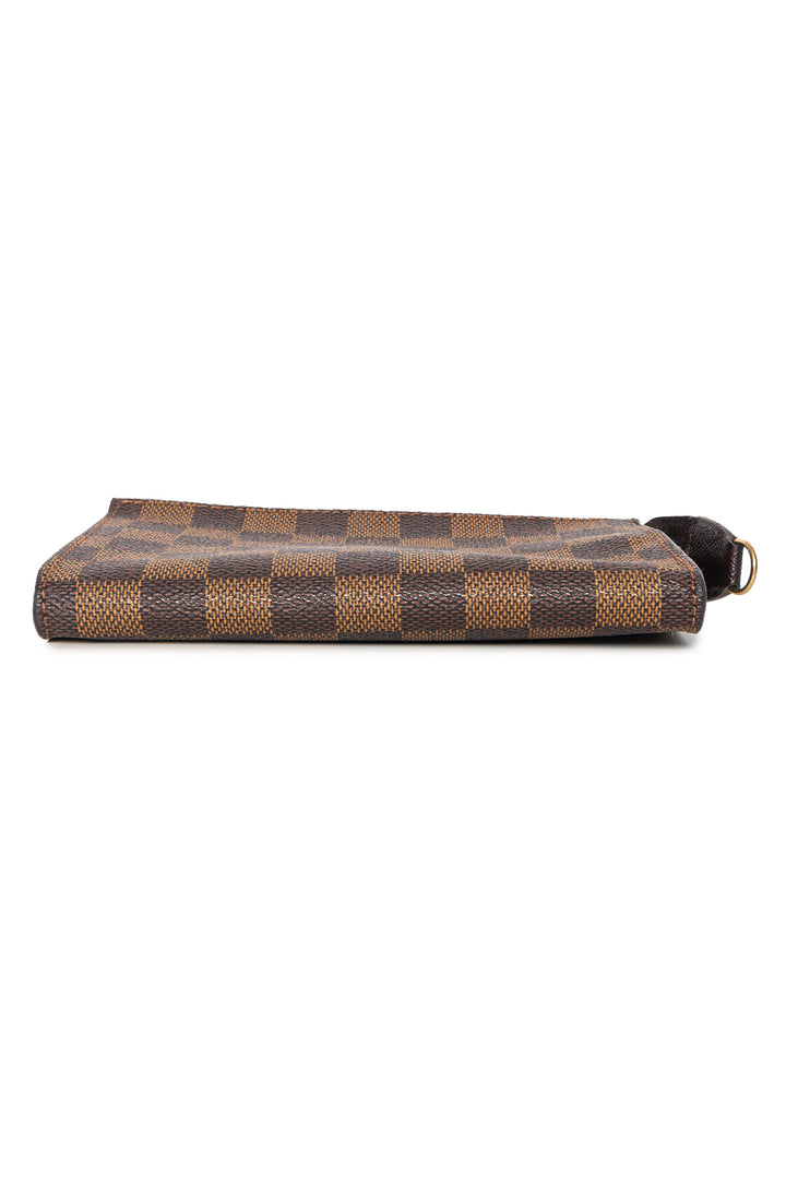 Louis Vuitton Damier Ebene Toiletry Cosmetic Pouch