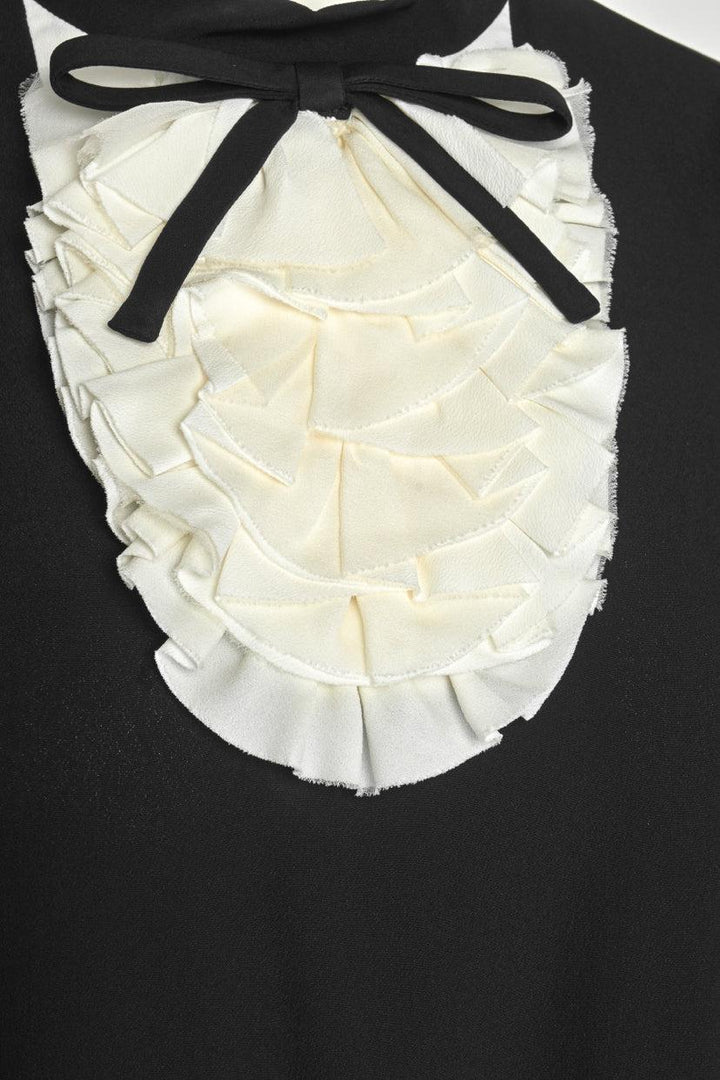 No. 21 Size 48 Ruffle Collar & Cuff Dress