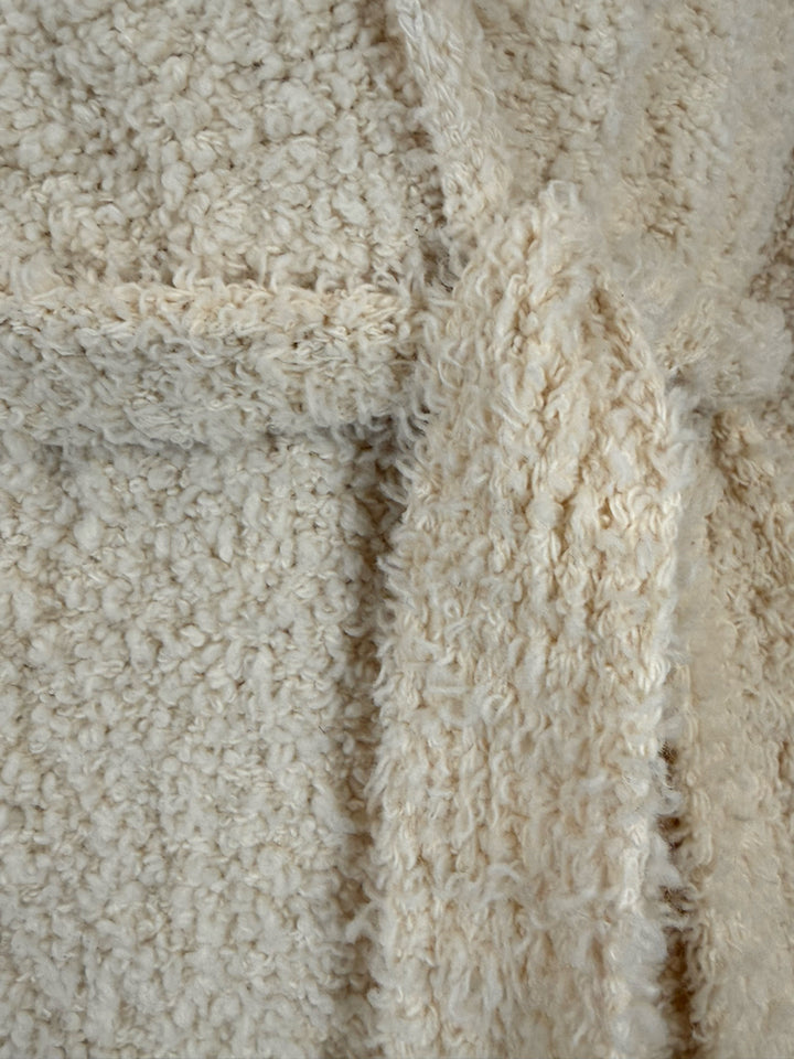 Rosetta Getty Size OS Blanket Shawl Fringe Belted Cardigan