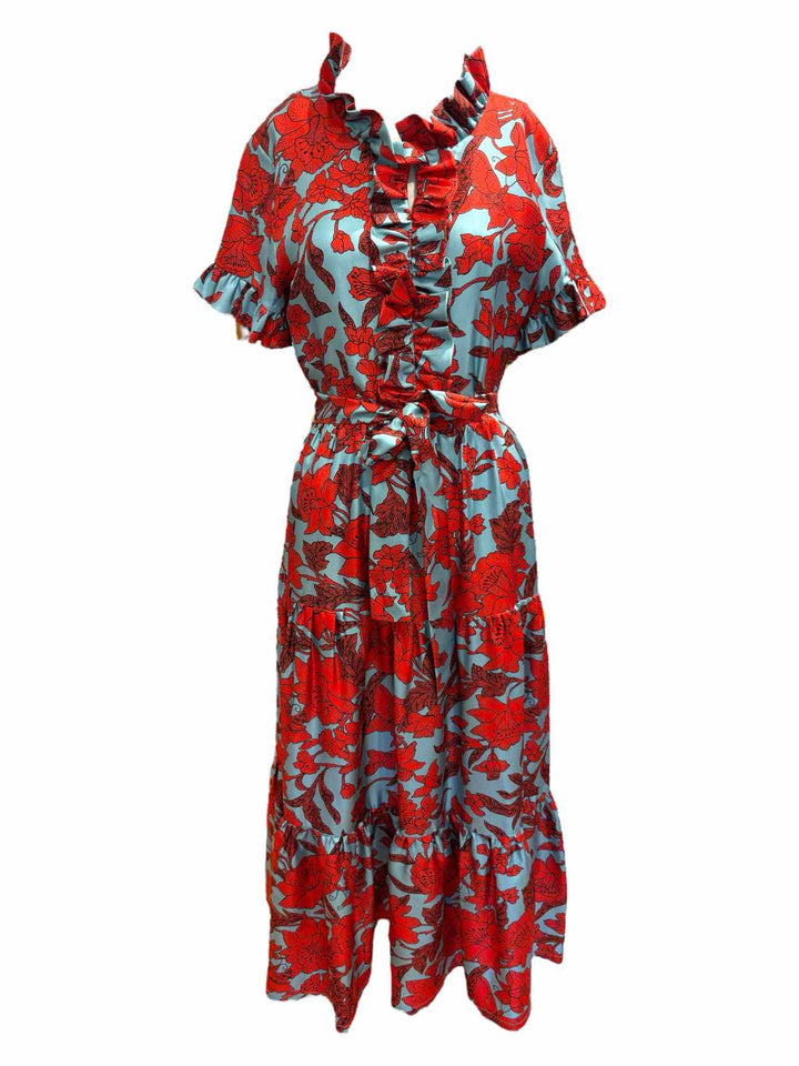La Double J Floral Silk Size S Dress
