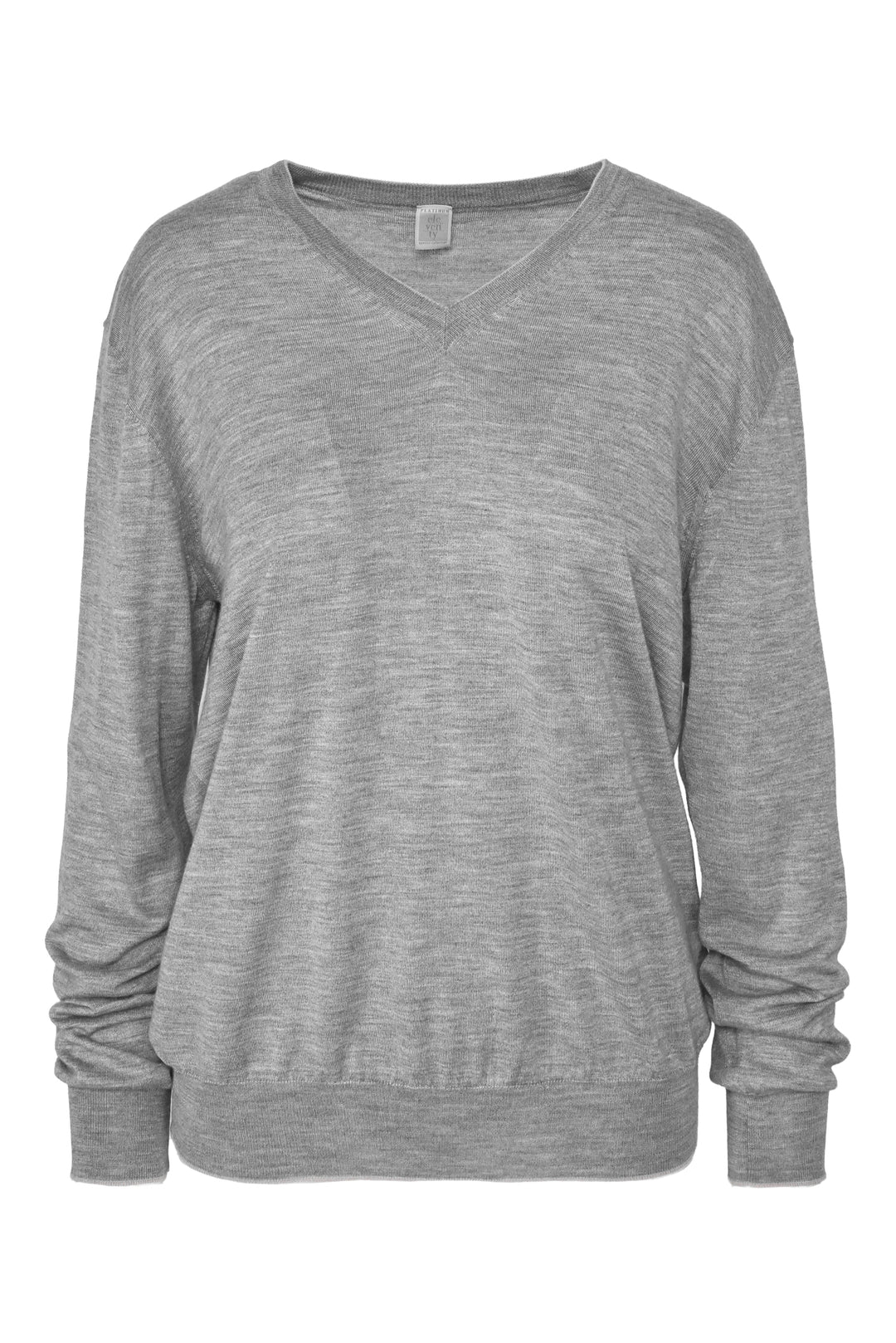 Eleventy Size XL Men's Merino Wool & Silk Blend V-Neck Sweater