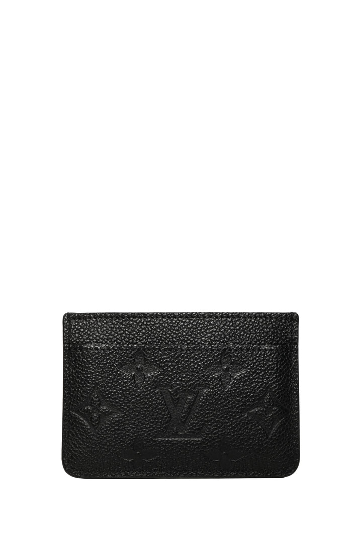 Louis Vuitton Monogram Empreinte Leather Card Holder
