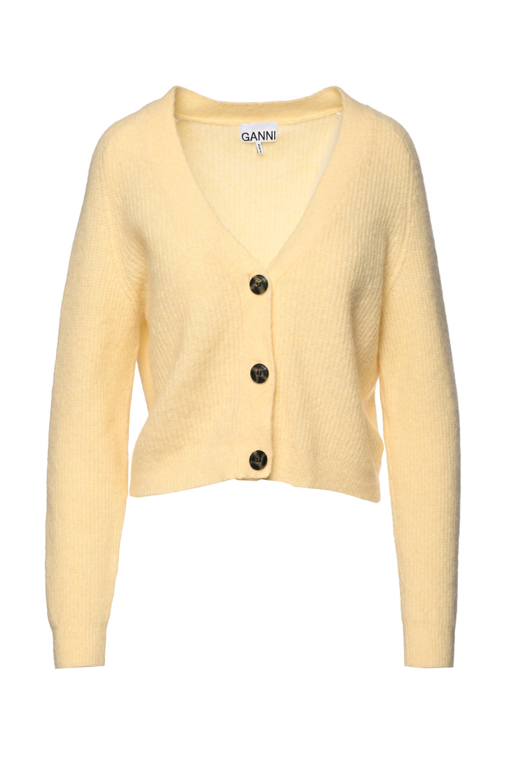 Ganni Size XS Alpaca & Wool Blend Cardigan