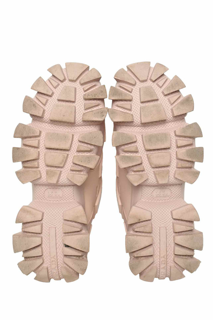 Prada Size 37 Cloudbust Thunder Knit Fabric Sneaker