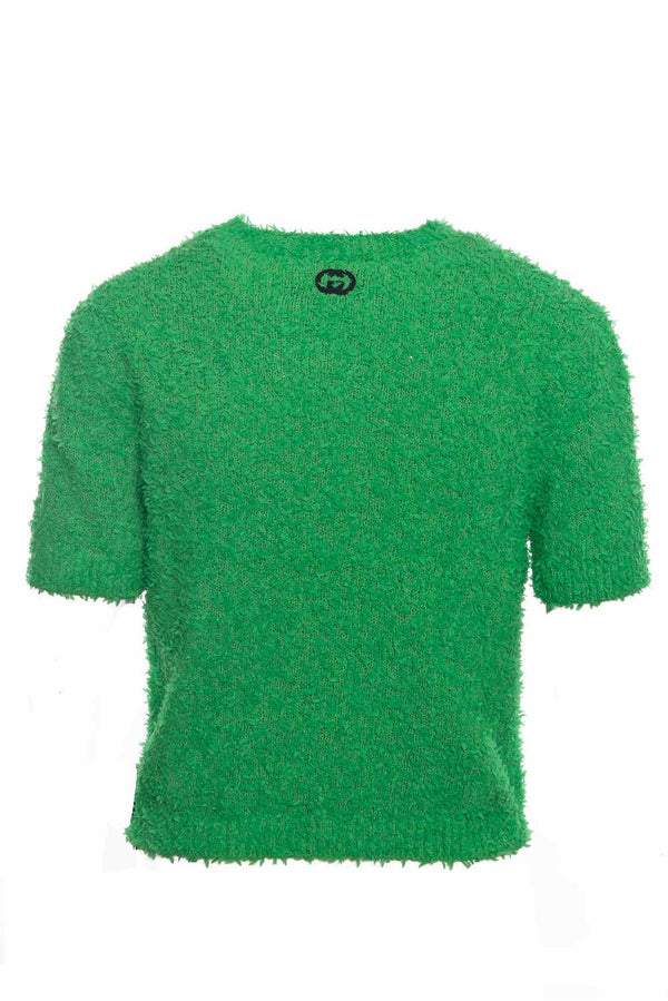 Gucci Fine Mix Cotton Garden Green Size S T-Shirt