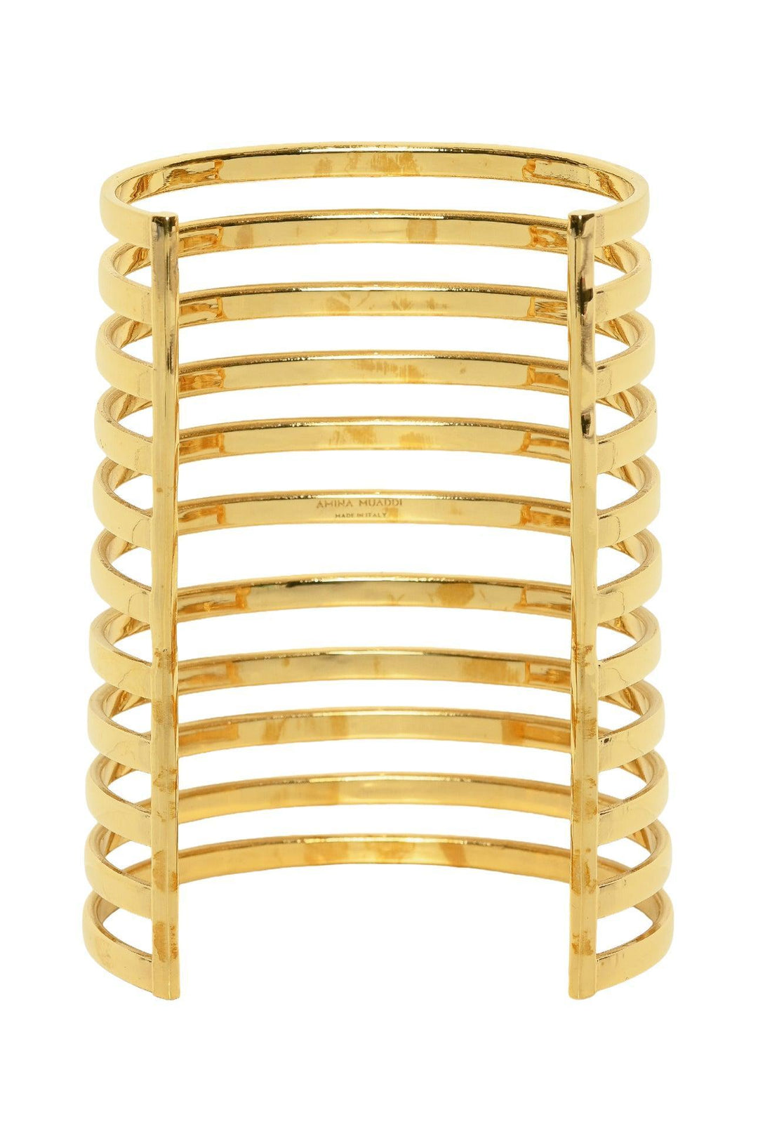 Amina Muaddi Angelica Cuff Bracelet