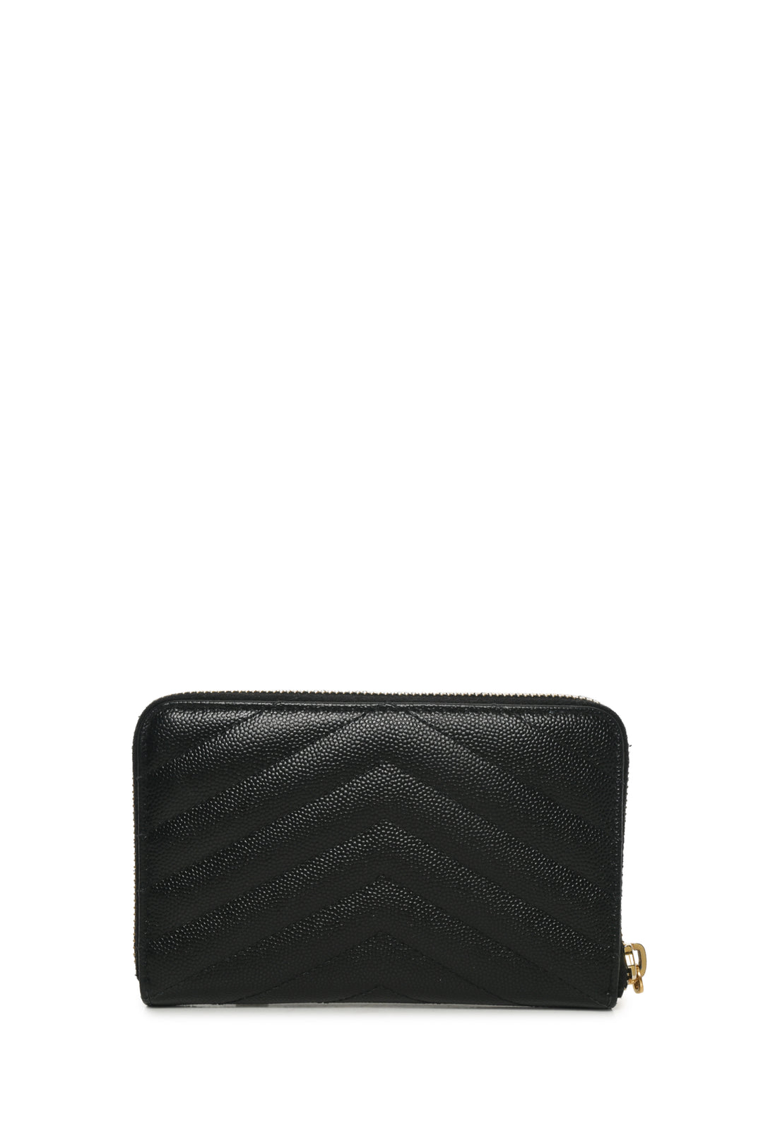 Saint Laurent Cassandre Matelasse Zip Wallet