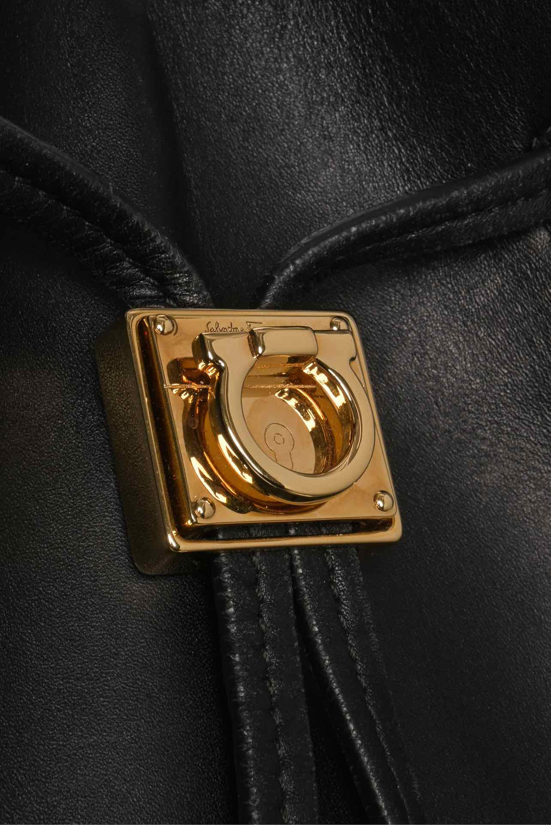 Salvatore Ferragamo Gancini Handle Tote