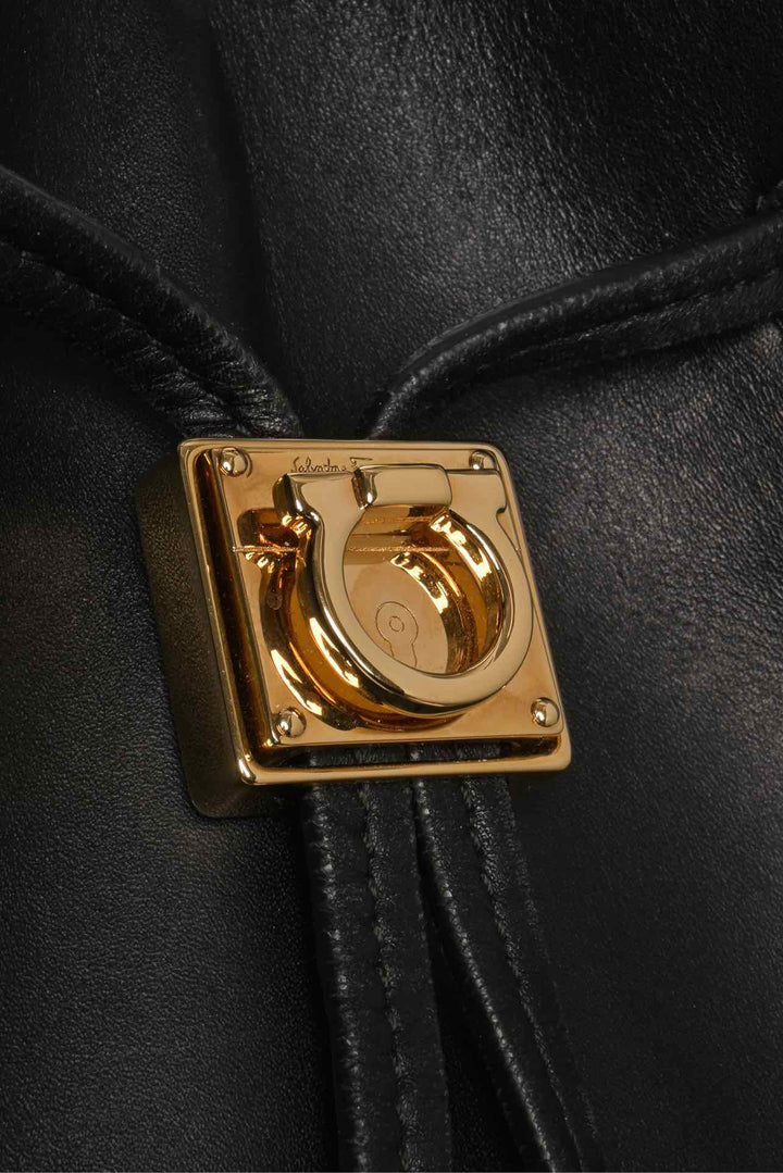 Salvatore Ferragamo Gancini Handle Tote