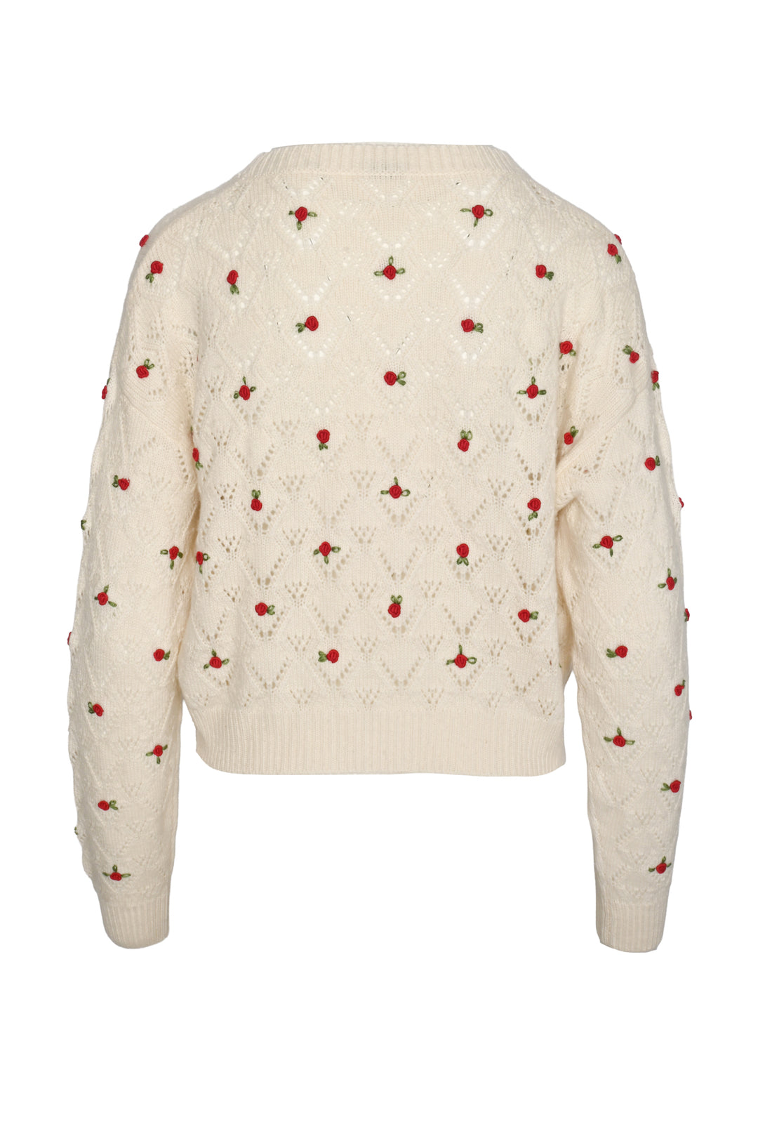 Miu Miu Size 6 2020 Floral Knit Sweater