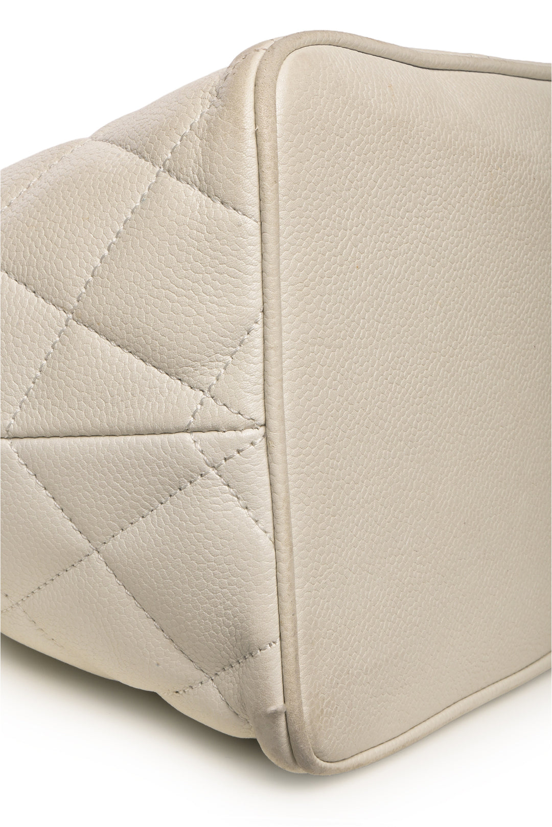 Chanel 2008-2009 Quilted Caviar Medallion Tote