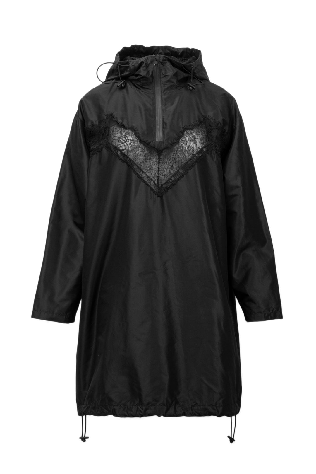 Maison Margiela Size 2 Silk Taffeta Hooded Dress