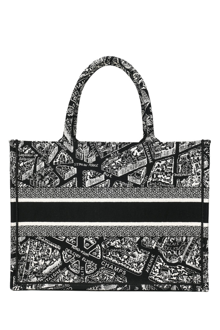 Dior 2022 Medium Plan De Paris Book Tote