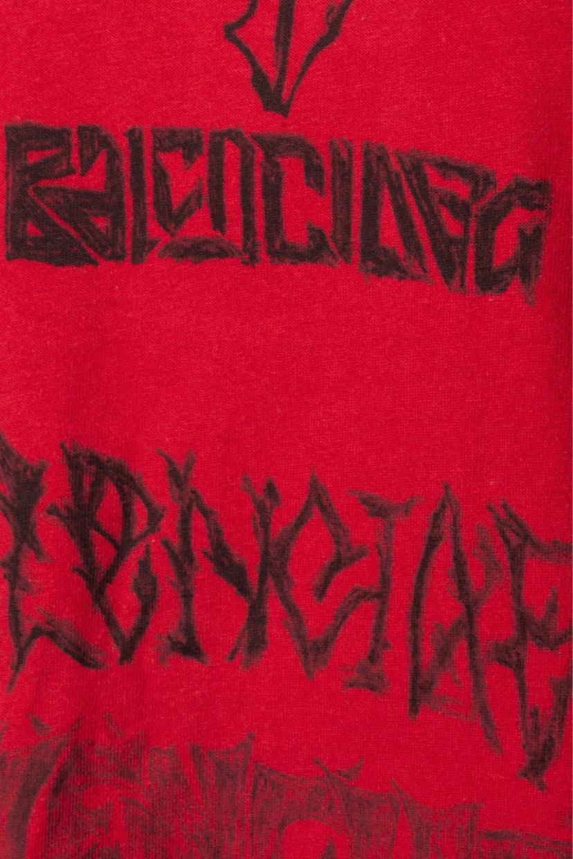 Balenciaga Size XXS Men's DIY Metal Logo T-shirt