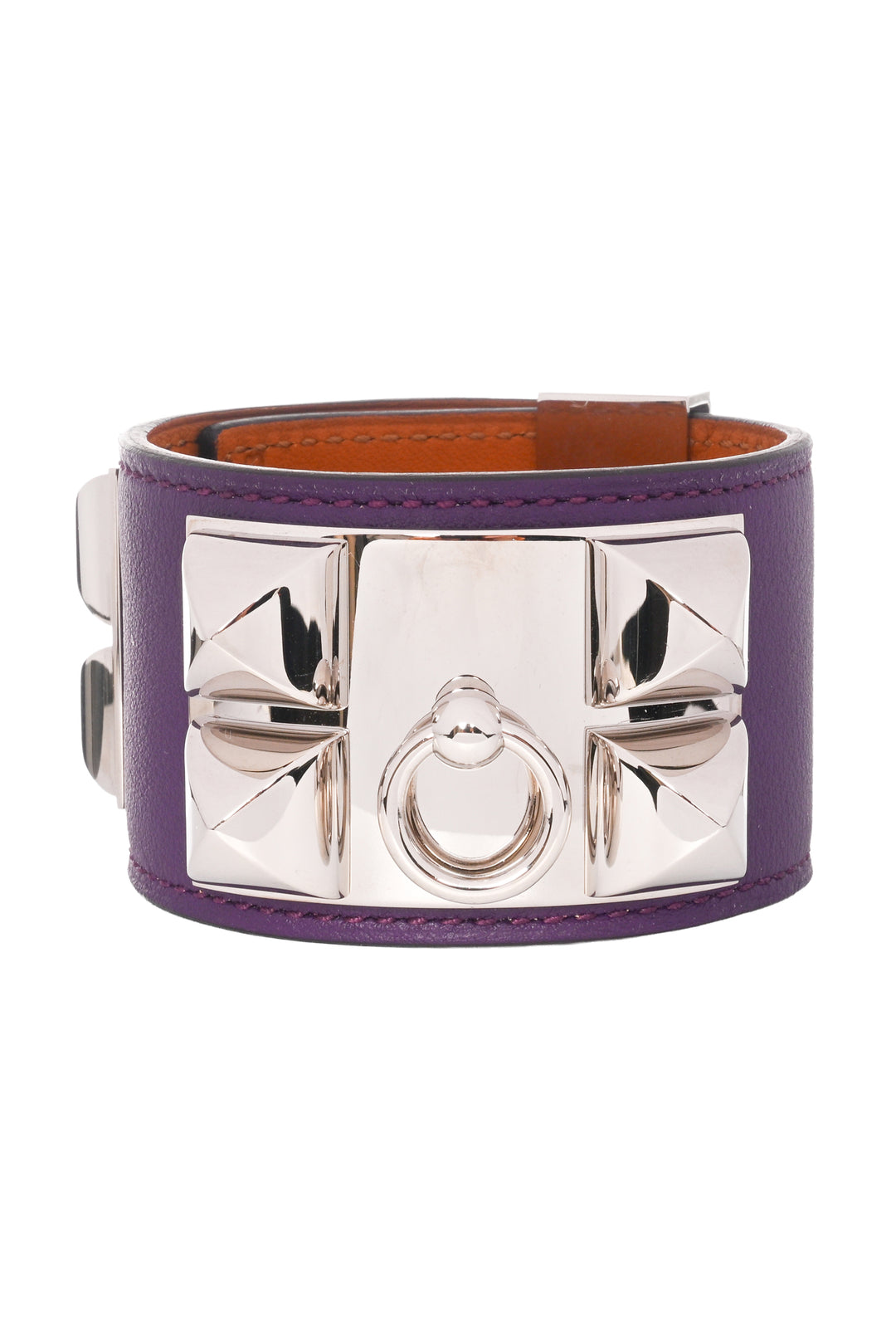 Hermes 2013 Collier de Chien Leather Bracelet