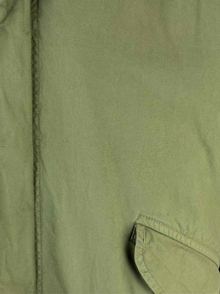 Mr & Mrs Italy Size L Fur Trim Hood Cotton Parka Coat