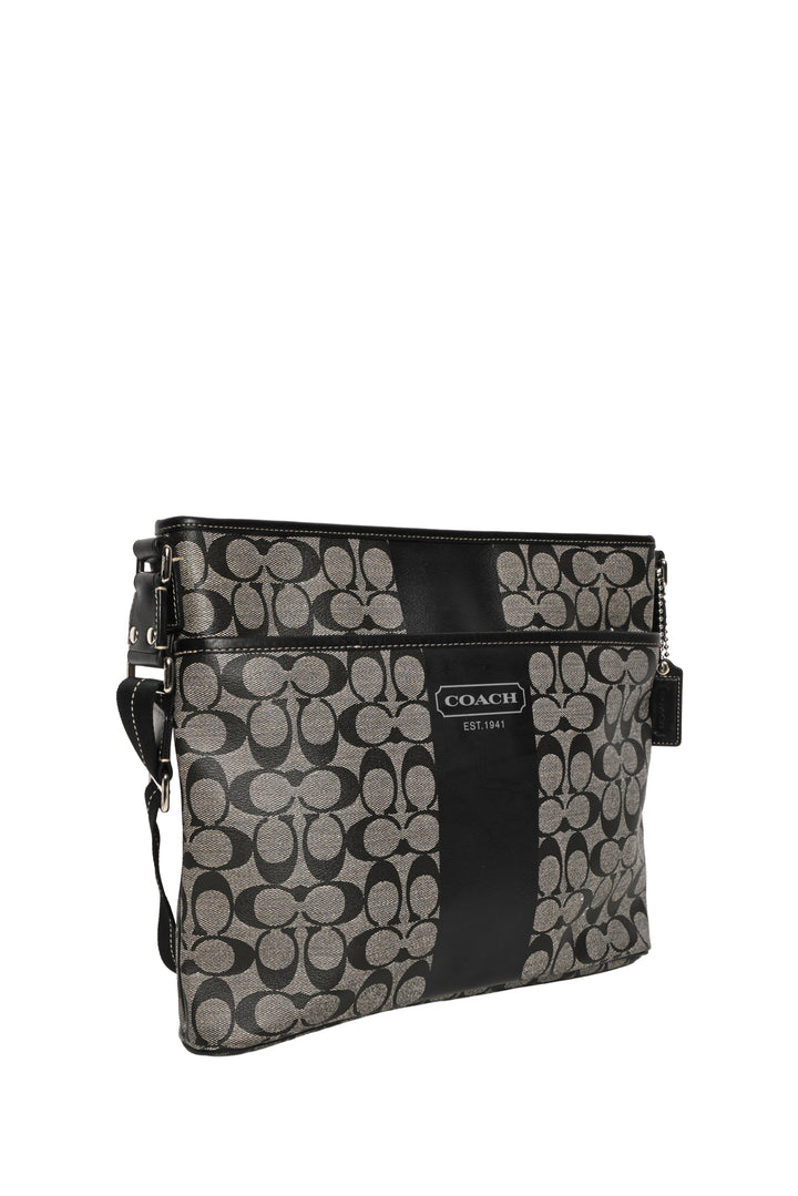 Coach Signature Heritage Messenger Bag