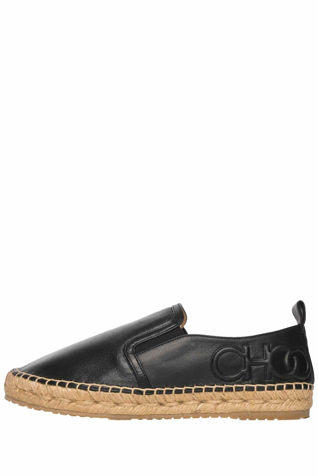 Jimmy Choo Size 36.5 Lichi Soft Leather Espadrille Flats