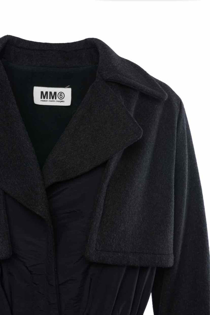 MM6 Size 40 2008 Wool/Nylon Hybrid Coat