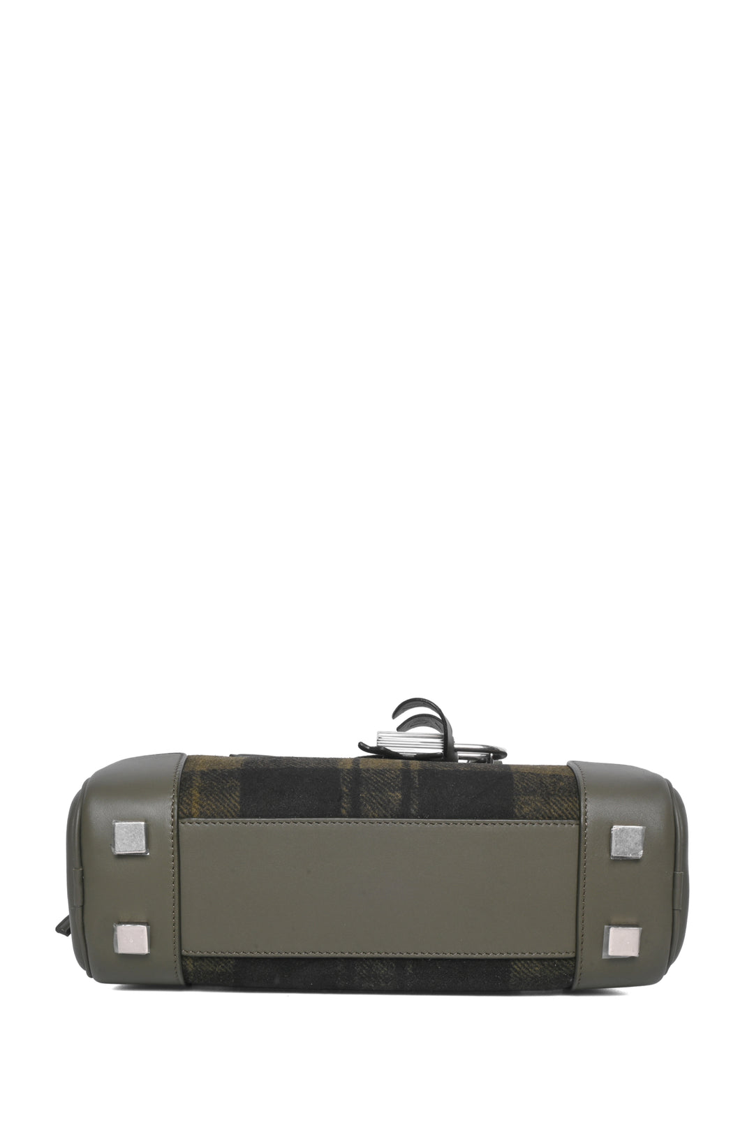 Loewe 2025 Amazona 23 Tartan Shoulder Bag