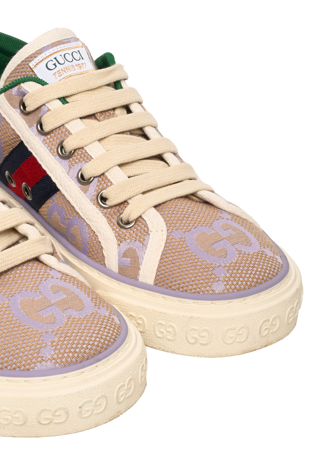 Gucci Size 38 Jumbo GG Tennis 1977 Sneakers
