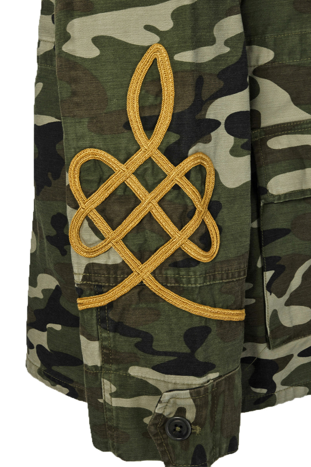 Nili Lotan Size M/L Camo Utility Jacket