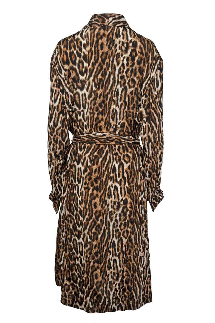 R13 Size S Leopard Smoking Robe