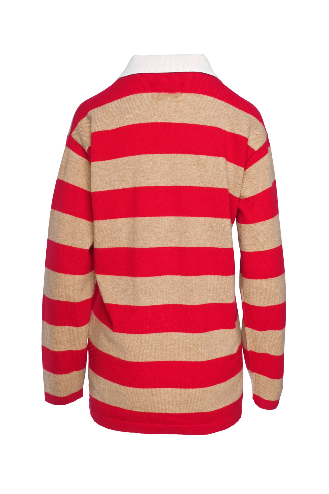 Guest In Residence Size XS Rugby Striped Cashmere Sweater