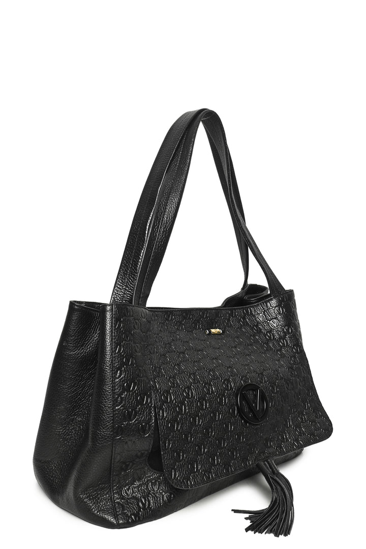 Mario Valentino Ollie Dollaro Monogram Tote