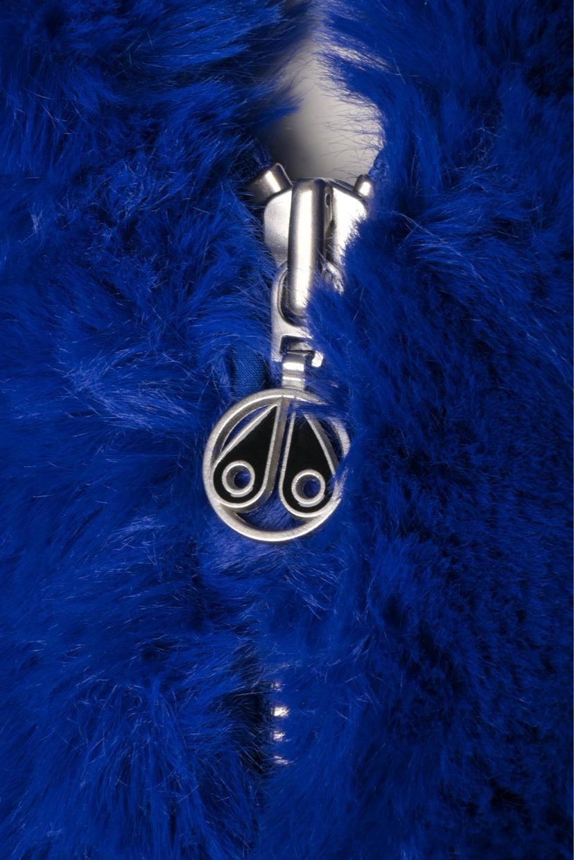 Moose Knuckles Size M/L State Bunny Faux Fur Coat