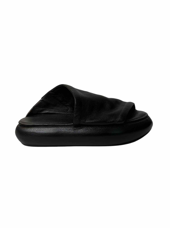 Marsell Size 40 Leather Platform Sandals