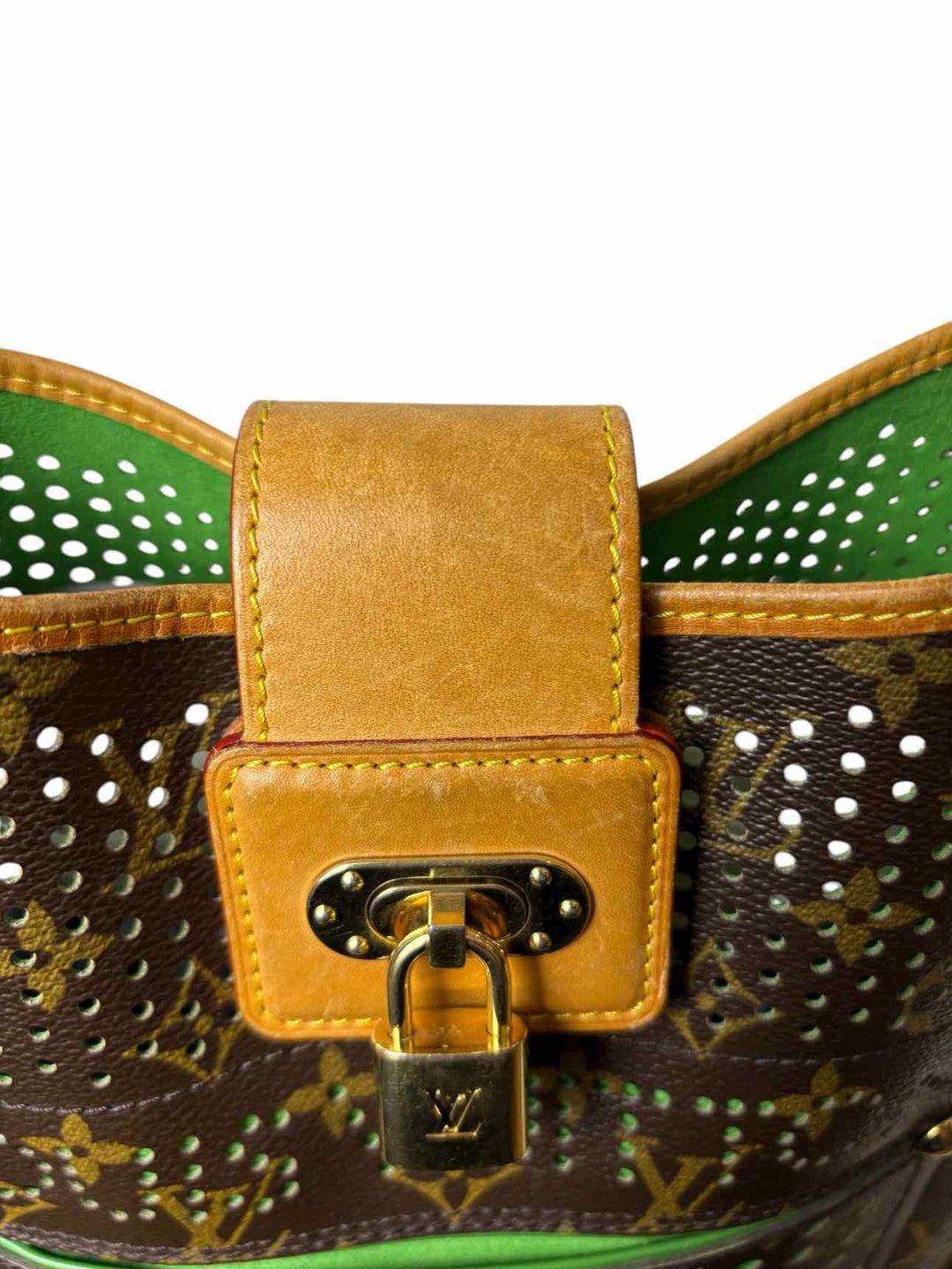 Louis Vuitton Perforated Musette  Purse