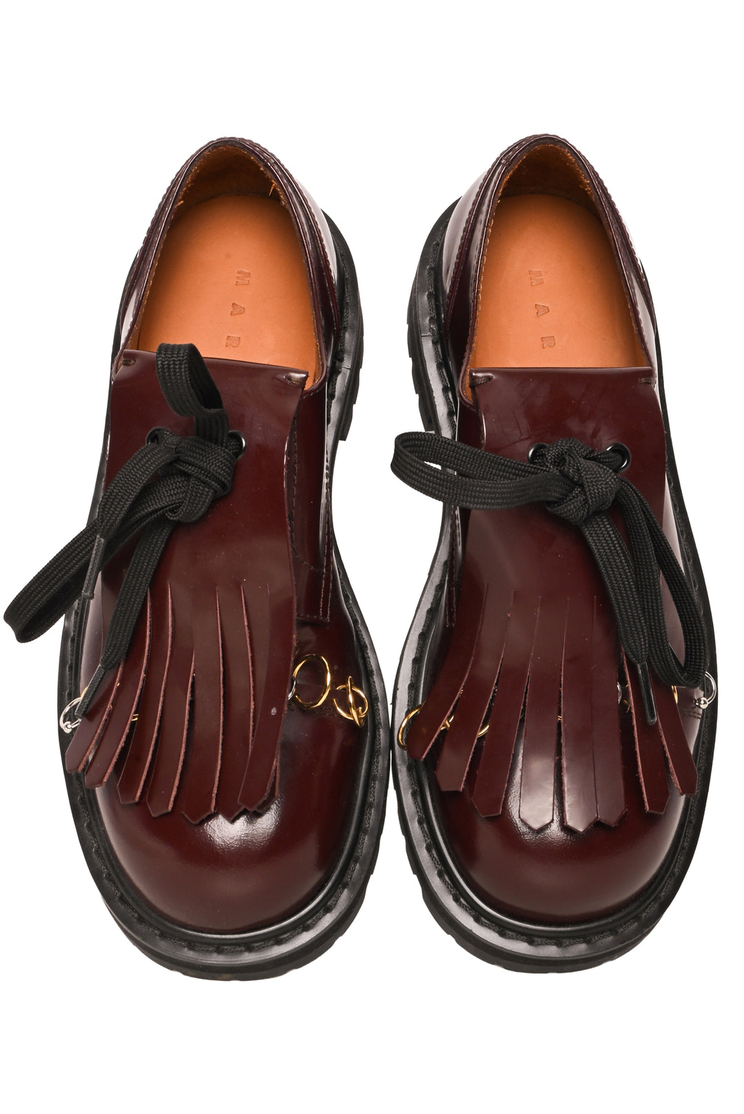 Marni Size 39 Dada Leather Derbys